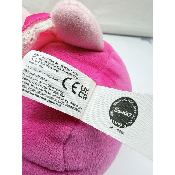 Hello Kitty and Friends 12" Plush Monochrome Pretty In Pink Sanrio 2024 Soft Toy - Picture 10 of 13